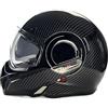 ViPER VPR F242 P/J Reverse Flip-Up Motorcycle Helmet - Double Visor Modular Jet Crash Helmet for Racing Sports Touring - Road Legal ECE 22.06 Approved Motorbike Helmets - XL