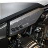 labelbike - Adesivi 3D Moto Sotto sella Laterali Protezione e Decorazione in Resina compatibile con Yamaha MT-07 2025 - Colore Carbonio