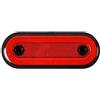 AIDLMBG 5 Pezzi 12V 24V Luci Di Posizione Laterali Per Camion Per Rimorchi A LED Riflettore Per Furgoni In Liquidazione Per Scania Luci Posteriori Kit(5Pcs Red)