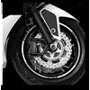 labelbike Adesivi Moto Cerchi Ruote Compatibile con KYMCO