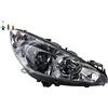 Johns Faro alogeno anteriore per Peugeot 308 05/2011 - Lampadina destra