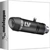 MOTOTOPGUN leovince scarico gp corsa evo acciaio nero compatibile con honda cb 500 x 2019 2020 2021 2022 2023 mototopgun 15506ebu