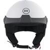 BHR Casco Demi-Jet, Casco Scooter 833 PEAK | Omologato ECE 22.06, Leggero e Compatto, Peso e Dimensioni ridotte e Design Minimal per la Massima Funzionalità, Uomo e Donna