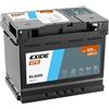 Exide, batteria Start & Stop, 70 Ah, 720 (EN) EL700