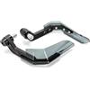 IBNBRO Paramani Per Moto Universale Per Kawasaki Z750 Z800 Per Z900 Z1000 Per Versys 650 Per Versys 1000 NINJA300 Per Z900RS Lega Alluminio Moto Protezione Della Mano 22MM Paramani Manubrio(Nero)