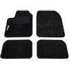 Rebeca Shop Tappetini Auto In Moquette Compatibili per Fiesta | Set Completo Tappeti Con Logo Ricamato e Battitacco Rinforzato, Anteriori e Posteriori