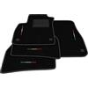 Generico Tappetini compatibili con Opel Insignia 2017-2025, ricamo bandiera Italia, kit tappetini auto personalizzati, set tappeti in moquette, tappeto auto