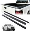 JHCHAN Set di 3 protezioni per paraurti per Double Cab Ford Ranger 2012 | Per T6 T7 T8, materiale ABS, resistente alle intemperie, ai raggi UV, protegge da graffi, urti e usura durante il carico e lo