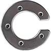 Generic Tenendo il sensore di livello del serbatoio 0-190ohm Standard europeo, tenendo il sensore di livello del serbatoio per serbatoi d'acqua neri o grigi per camper auto barca (flangia, a forma di C)