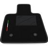 Somer Car Tappetino Auto SOLO LATO GUIDA 1pz compatibile con Alfa Romeo Stelvio 2017-2025 | 1 tappeto su misura in moquette, bandiera Italia
