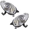 ENVA MADE FOR QUALITY BESTPRICE 2x fari anteriori sinistro + destro lente trasparente H4 senza servomotore, compatibile con NISSAN MICRA III (K12)