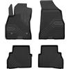 MOTOS Tappetini in gomma per auto adatto per Fiat Doblo II 2010-2020 Migliorate il vostro comfort di viaggio con il tappetino antiscivolo per auto No.77