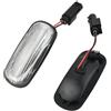 Generic Indicatore laterale sequenziale segnale lampeggiante sequenziale ambra LED luce ripetitore lampada di ricambio per Land Rover (Crystal, Defender FreelanderLH3)