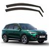 Modifycar - Deflettori compatibili MG ZS | 2025 in poi - Vetro acrilico resistente - Derivabrisas anteriori fumé per finestrini - Installazione interna - 2 pezzi