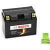 CLICK & GO COMPATIBILE CON BMW R GS Adventure 1200 da anno 2010 al 2013 BATTERIA BOSCH TTZ14S-BS M60170 BATTERIE 11AH AMPERE 12V COMPLETA GIÀ CARICA E PRONTA 150X87X110MM