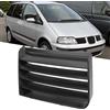 Tefola Griglie Per Paraurti Anteriore Auto, Griglia Di Aspirazione Aria Superiore Paraurti Destra 7m785365401c Sostituzione per Seat Alhambra 7m 2000‑2010 Nero