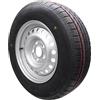 trailer parts4u p4U - Ruota completa per rimorchio, pneumatico 195/70R14, 112 x 5, 710 kg, diametro 14', 96N, per roulotte e caravan
