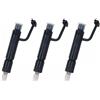 UQXJK 3 pezzi iniettori di carburante 729004-53101 compatibili con motori 3TNV84 3TNV88 3JH3CW 3D88E S3D84 4D88E 3D84E per PC30 PC35 PC40 PC50