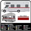 Grafic Adesivi per CAMPER in VINILE STRISCE da 10 METRI grafiche Adesive Decalcomanie CAMPER VAN ROULOTTE fasce adesive camper kit completo - grafica 29 (ALTRO COLORE (CONTATTACI))