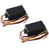 WINVOX Fanali Posteriori (2) Box Modulo Flash Dinamico Sequenziale Universale A 3 Fasi Per Luci Direzione Anteriori O Posteriori Auto, Uso Retrofit 12V 21W Luci Posteriori