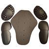Dickly 5 Pezzi equipaggiamento Protettivo per Il Corpo della Motocicletta Accessori per Moto Durevole Cuscinetto di Protezione per Moto in Eva per