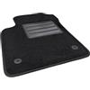 Generico DHCarMats Tappetino Lato Guida compatibile con Opel Mokka X dal 2012-2020 | Moquette su misura, tappetino singolo lato guida, made in Italy