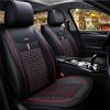 Muchkey Coprisedili Auto Anteriore per Volvo XC40 XC60 XC70 | Set Completo di Copri-Sedile per Guidatore e Passeggero Accessori Auto Compatibile con Airbag (MK-MH20) Nero Rosso