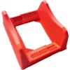 Milageto Espositore per pneumatici per auto, espositore per ruote, scaffale per attrezzature, forniture, supporto per cerchioni, deposito per cerchi per, Rosso