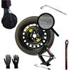 D'ANGELO 1988 KIT RUOTINO DI SCORTA 17 COMPATIBILE CON VW GOLF 7,8 T-ROC, PASSAT, CADDY, TOURAN CON CRIC CHIAVE E SACCA 125/80R17