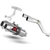 DOMINATOR Terminale di Scarico Marmitta Silenziatore OV G2 compatibile con FZ6 FAZER 600 S2 2006-2010