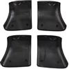 WINVOX portapacchi Copertura Per Portapacchi Auto Per Tesla Per Model Y 2021-2022, Per Barre Portatutto, Staffe Per Tetto Auto, 4x10,2 * 9,8 Cm Barre Tetto Portapacchi