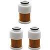 AHL Filtro carburante 3 pezzo compatibile con 68V-24563-00 Mercury/Mariner outboard 75 80 90 hp 4 stroke / 80 90 100 115 hp EFI 4 stroke