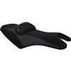 Moto Discovery Coprisella compatibile con Yamaha T-Max 500 2008-2011/530 2012-2016 nero/grigio scuro (E)
