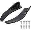 SANCAK Minigonne Laterali 1 Paio Di Spoiler Per Paraurti Anteriore E Posteriore Per Auto, Minigonne Laterali Universali Per Auto, Per BMW Gonna Laterale Per Auto(Nero)