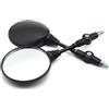 ZXCYGG Specchietti retrovisori per moto Specchietto Retrovisore Moto Accessori Per B&MW Per F800GT Per HP2 Per Per HP2 10MM Specchietti