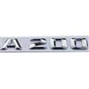 KARFRI ABS 3D Chrome Lettere for auto Baule posteriore Distintivo dell'emblema Adesivi logo compatibili con Mercedes Benz A180 A200 A260 W176 W177 Lettere Accessori (Color : A 200, Size : 2013-2016)