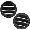 UTSKWD 2/1 pz Griglia di uscita dell'aria condizionata del cruscotto lato sinistro e destro, compatibile con Mercedes Benz Classe C W204 C180 C200 C230 C300 2007-2010(Left and Right)