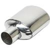 AESRTMJ Terminale Scarico Ovale Acciaio Inox Per Benz W204 Classe C Terminale Silenziatore 50mm Ingresso Singolo