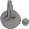 WSBOJXTH Leva Pomello del Cambio Compatibile con Fiat per Panda 4x4 2004 2005 2006 2007 2008 2009 2010 2011 2012 Pomello del Cambio A 5 Marce con Copertura in PU(Set)