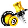 TREONK Supporti per Forcellone Posteriore - M6 Supporti Cavalletto Alluminio Coppia di Nottolini Alza Moto per A&pri&lia RS660 2021-2023