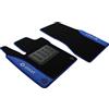 IL TAPPETO AUTO BY FABBRI 3 COLOR0000031B, Tappeti auto moquette antiscivolo, Su misura, 2 Ricami, Blu