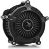 NicMachine Filtro Aria Per Motocicletta Harley Davidson Sportster 1200 883 Forty Eight Black