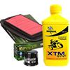 Motocar Kit tagliando Bardahl XTM Synt 10W40 filtro olio aria Yamaha FZ6/Fazer/S2 600
