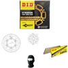 MOTO SPORT MONDO COMPATIBILE CON DUCATI Monster (M300AA) 600 da anno 1999 al 2001 KIT TRASMISSIONE DID PER MOTO SPECIFICO CON CATENA DID520VX3 102 MAGLIE-CORONA IN ACCIAIO P520 Z46-PIGNONE P520 - Z15