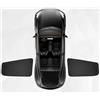 KIFWGIH Tendine Parasole Tendina Parasole Per Privacy Per Tesla Per Model 3 Per Highland 2023-2024 Tendina Parasole Finestrini Laterali Su Misura Oscurante Per Campeggio Parasole Auto(Rear 2PCS)