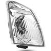 SUAGFW Paraurti Anteriore Auto Luce Svolta Faro Segnalazione Per Nissan Per X-Trail T30 2001 2002 2003 2004 2005 2006 2007 Luce Segnalazione(Giusto)