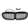 Generic Griglia a rete per paraurti anteriore con luce per BMW Serie 1 F40 2020-2024,Modifica del paraurti anteriore con griglia illuminata a LED con motivo a cielo stellato