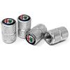 Alfa Romeo Tappi Cappucci Coprivalvole per Pneumatici Auto Alfa Romeo Universali, Set da 4