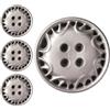 W-Parts SERIE 4 BORCHIE - 4 COPRICERCHI COPPE RUOTA 13 PER FIAT SEICENTO SX 98->