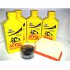 AER MOTO SPARE PARTS KIT TAGLIANDO OLIO 15W50 XTC C60 R 1200 GS 1200 2004 2005 2006 2007 FILTRO ARIA HFA7912